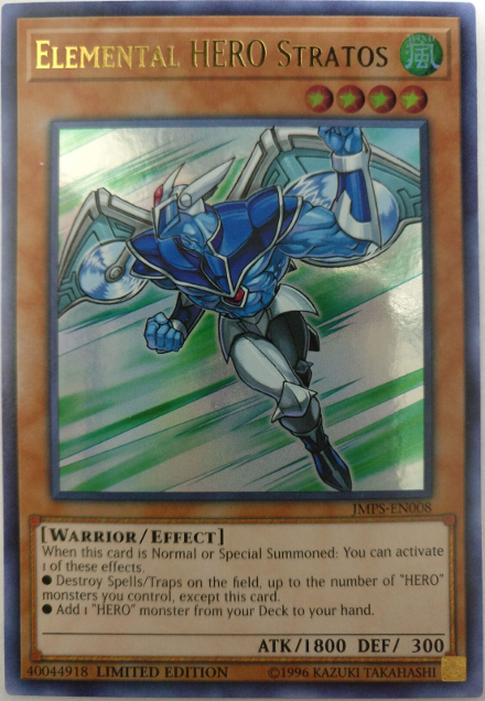 Elemental Hero Stratos [JMPS-EN008] Ultra Rare | Card Merchant Takapuna