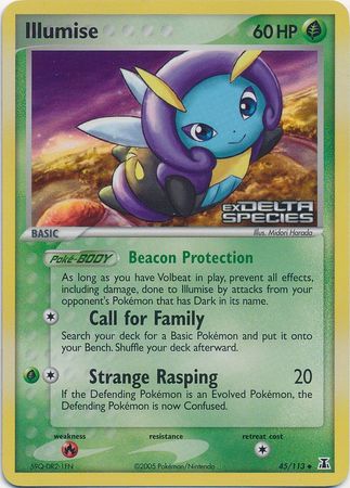 Illumise (45/113) (Stamped) [EX: Delta Species] | Card Merchant Takapuna