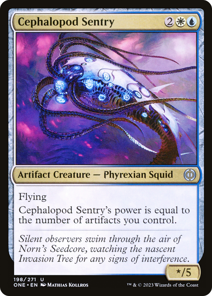 Cephalopod Sentry [Phyrexia: All Will Be One] | Card Merchant Takapuna