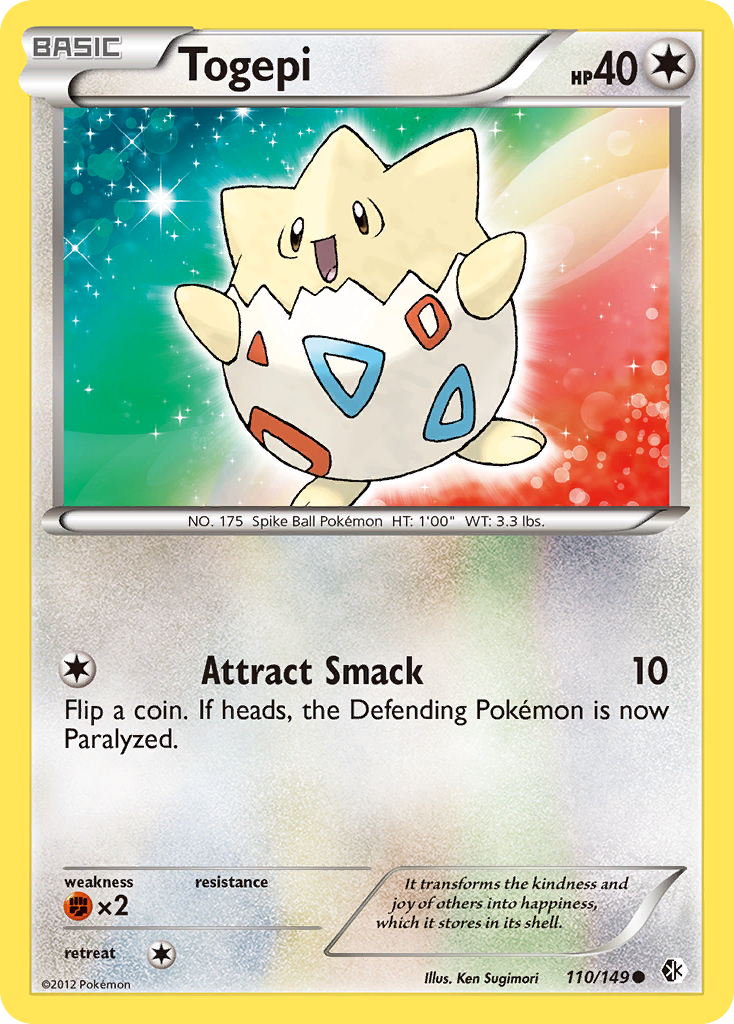 Togepi (110/149) [Black & White: Boundaries Crossed] | Card Merchant Takapuna