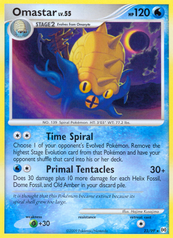 Omastar (23/99) [Platinum: Arceus] | Card Merchant Takapuna