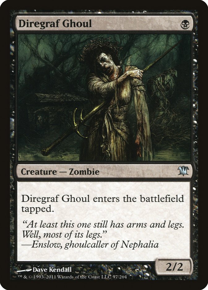 Diregraf Ghoul [Innistrad] | Card Merchant Takapuna