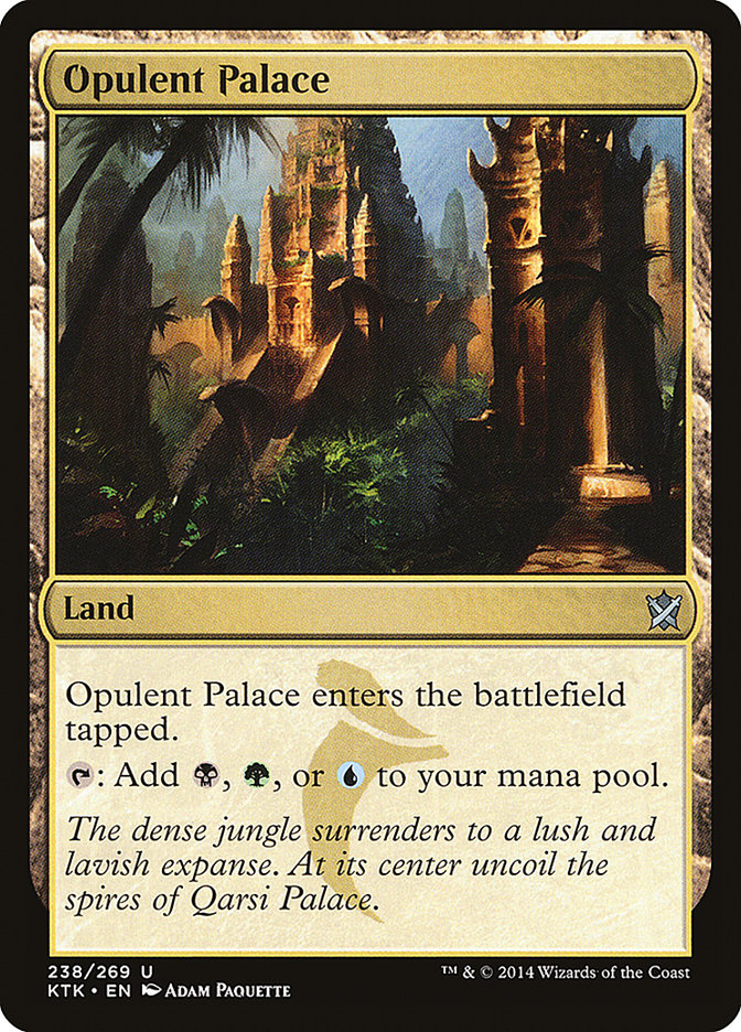 Opulent Palace [Khans of Tarkir] | Card Merchant Takapuna