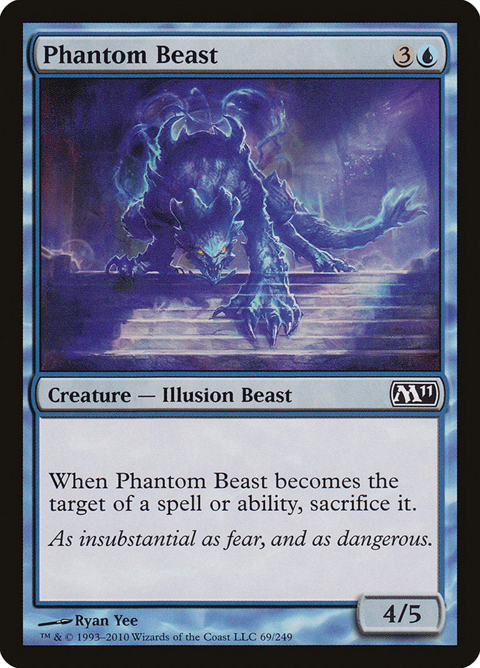 Phantom Beast [Magic 2011] | Card Merchant Takapuna