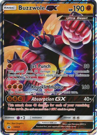 Buzzwole GX (SM69) (Jumbo Card) [Sun & Moon: Black Star Promos] | Card Merchant Takapuna