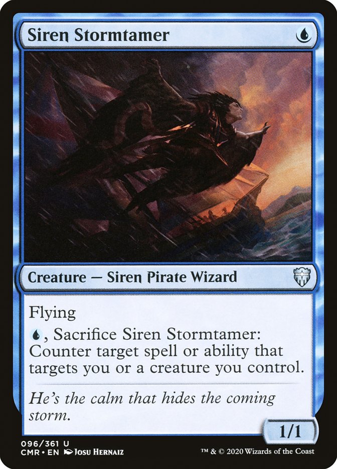 Siren Stormtamer [Commander Legends] | Card Merchant Takapuna