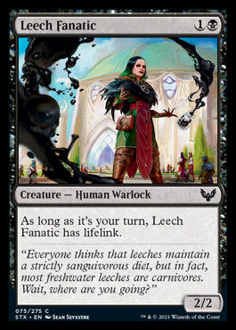 Leech Fanatic [Strixhaven: School of Mages] | Card Merchant Takapuna