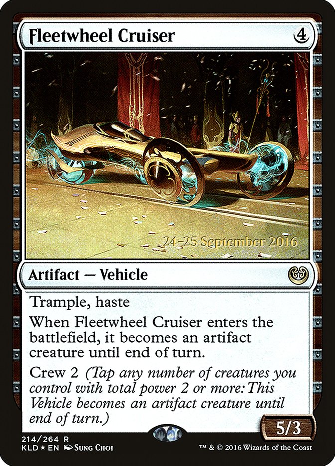 Fleetwheel Cruiser [Kaladesh Prerelease Promos] | Card Merchant Takapuna