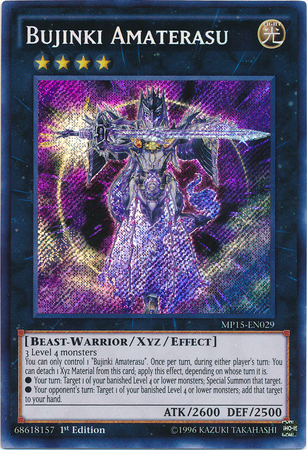 Bujinki Amaterasu [MP15-EN029] Secret Rare | Card Merchant Takapuna