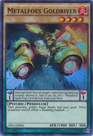 Metalfoes Goldriver [OP03-EN004] Super Rare | Card Merchant Takapuna