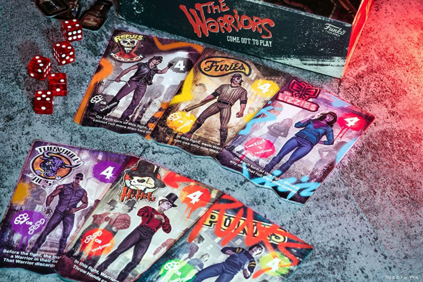 The Warriors – Come Out to Play Board Game | Card Merchant Takapuna