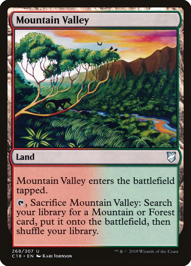 Mountain Valley [Commander 2018] | Card Merchant Takapuna