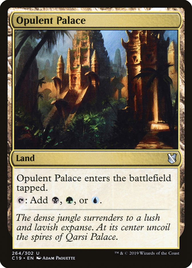 Opulent Palace [Commander 2019] | Card Merchant Takapuna