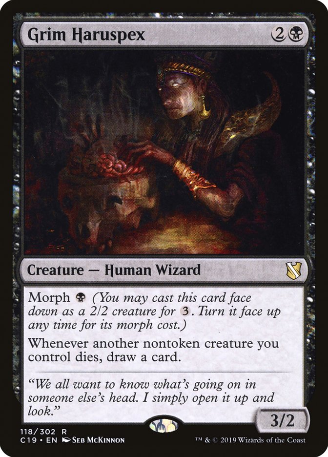 Grim Haruspex [Commander 2019] | Card Merchant Takapuna