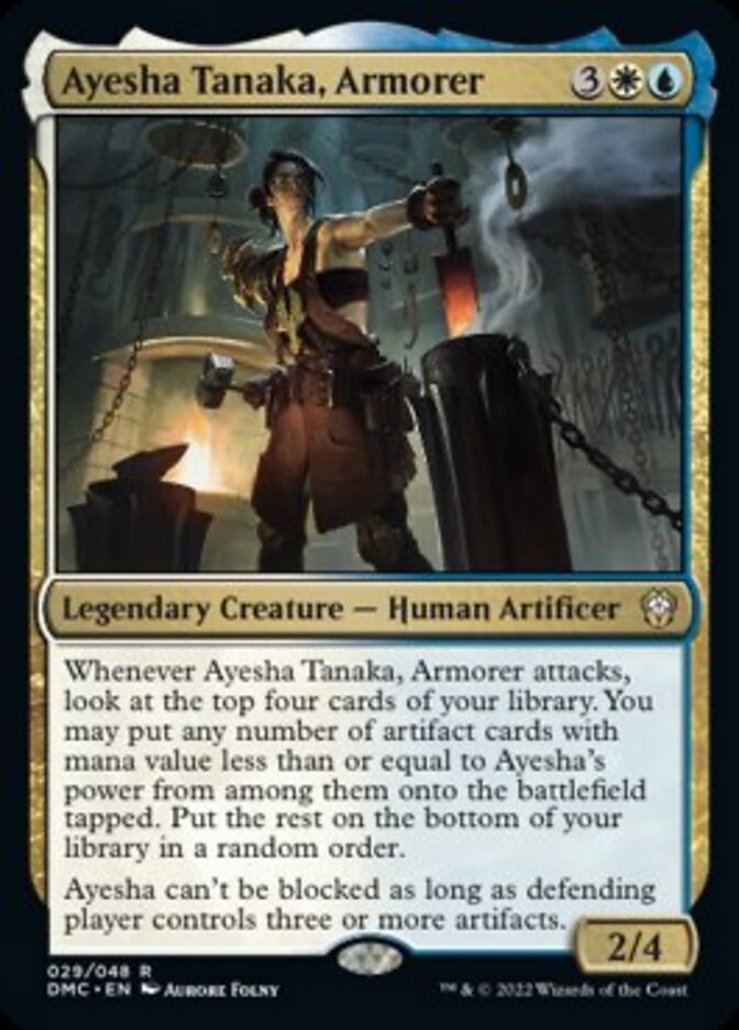 Ayesha Tanaka, Armorer [Dominaria United Commander] | Card Merchant Takapuna