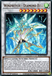 Windwitch - Diamond Bell [BLVO-EN043] Ultra Rare | Card Merchant Takapuna