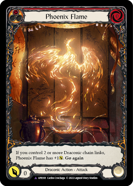 Phoenix Flame (Marvel) [UPR101] (Uprising)  Cold Foil | Card Merchant Takapuna