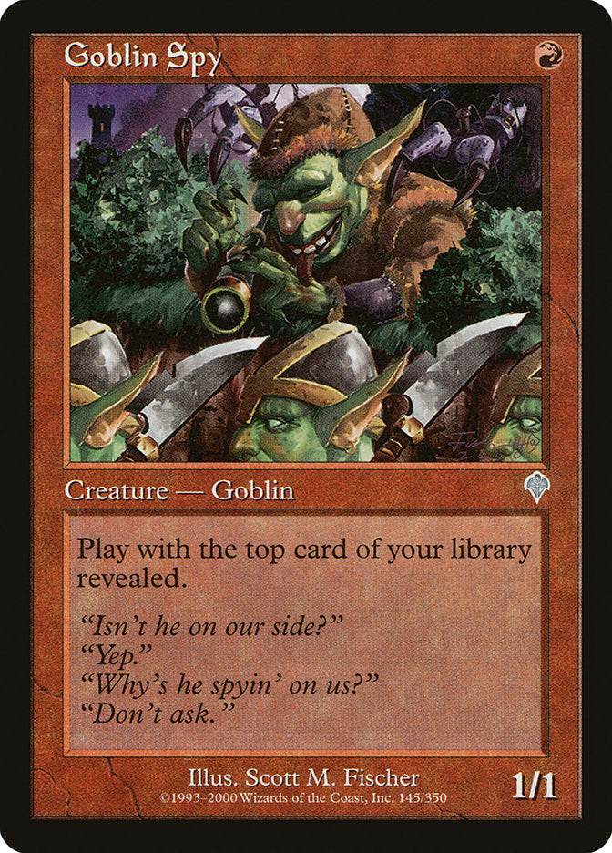 Goblin Spy [Invasion] | Card Merchant Takapuna