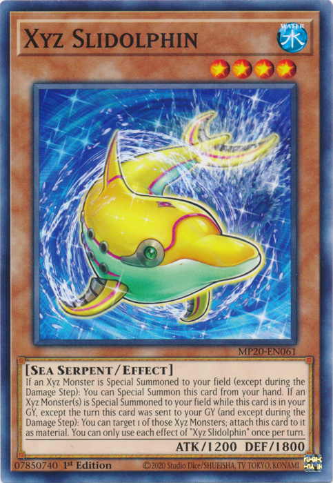 Xyz Slidolphin [MP20-EN061] Common | Card Merchant Takapuna