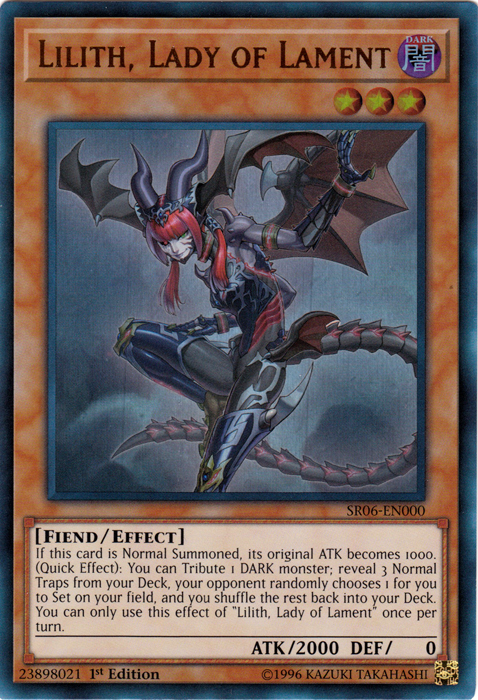 Lilith, Lady of Lament [SR06-EN000] Ultra Rare | Card Merchant Takapuna