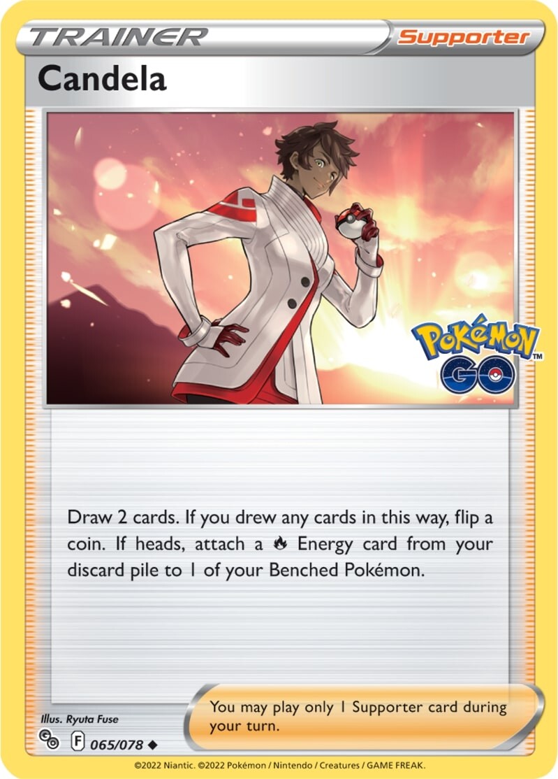 Candela (065/078) [Pokémon GO] | Card Merchant Takapuna