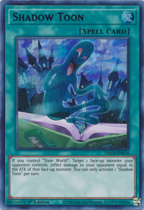 Shadow Toon (Blue) [DLCS-EN076] Ultra Rare | Card Merchant Takapuna