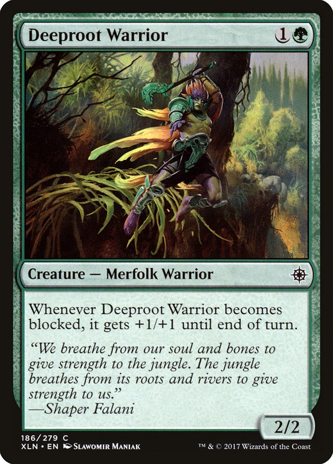 Deeproot Warrior [Ixalan] | Card Merchant Takapuna