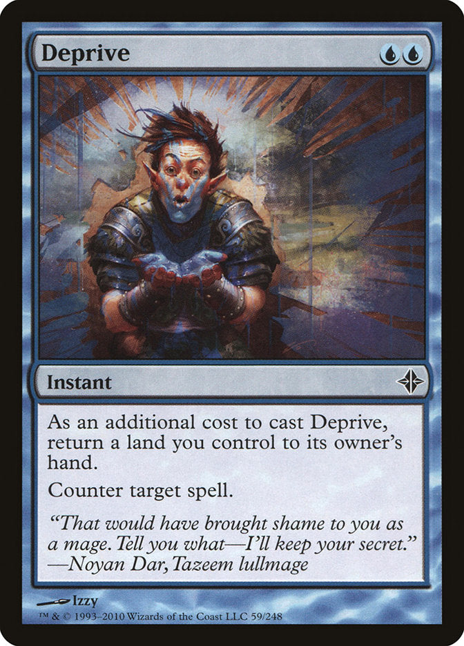 Deprive [Rise of the Eldrazi] | Card Merchant Takapuna