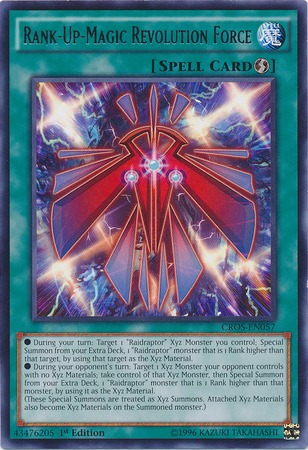 Rank-Up-Magic Revolution Force [CROS-EN057] Rare | Card Merchant Takapuna