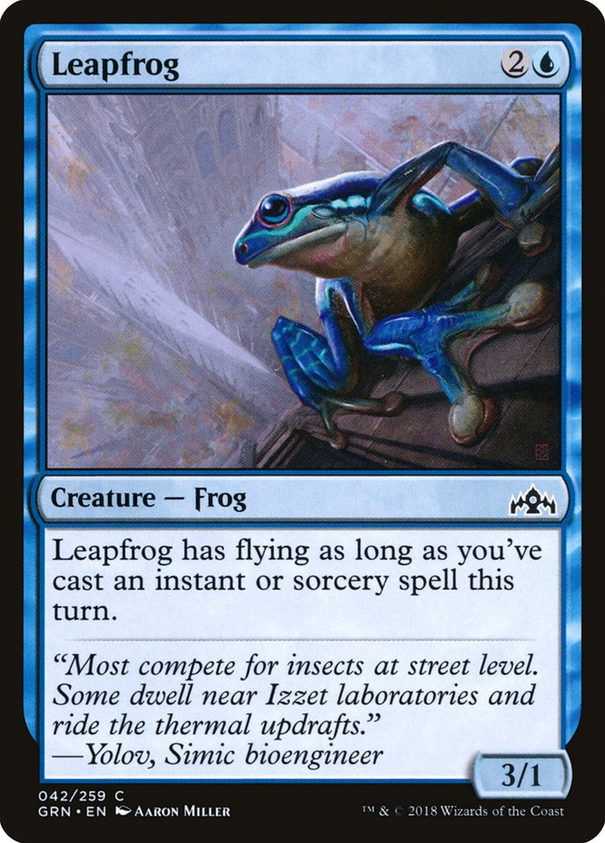 Leapfrog [Guilds of Ravnica] | Card Merchant Takapuna