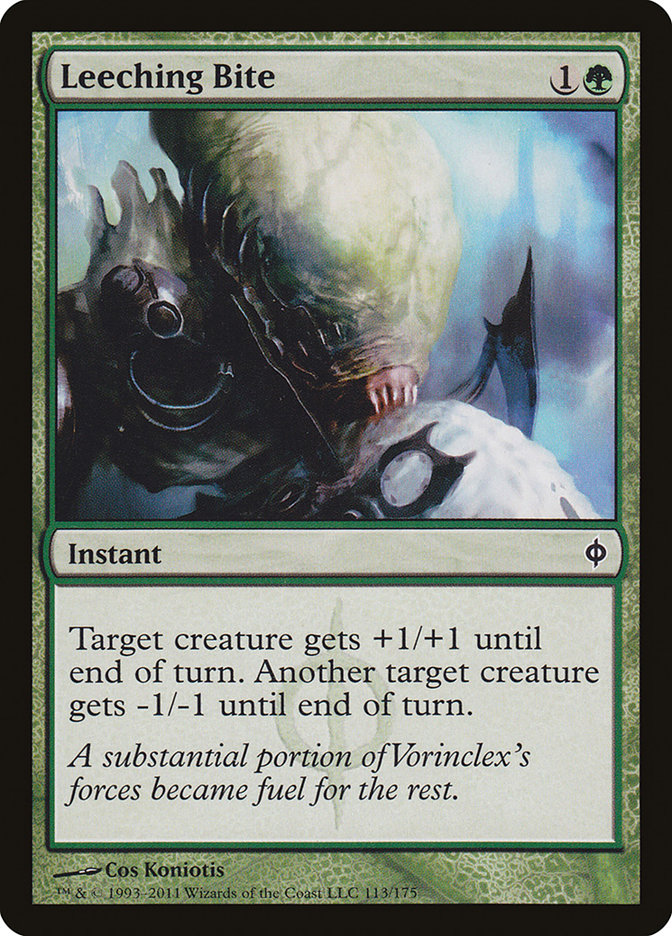 Leeching Bite [New Phyrexia] | Card Merchant Takapuna