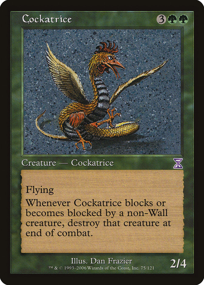 Cockatrice [Time Spiral Timeshifted] | Card Merchant Takapuna