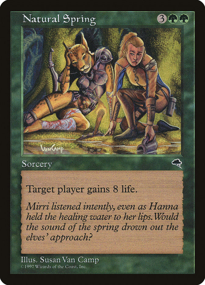 Natural Spring [Tempest] | Card Merchant Takapuna