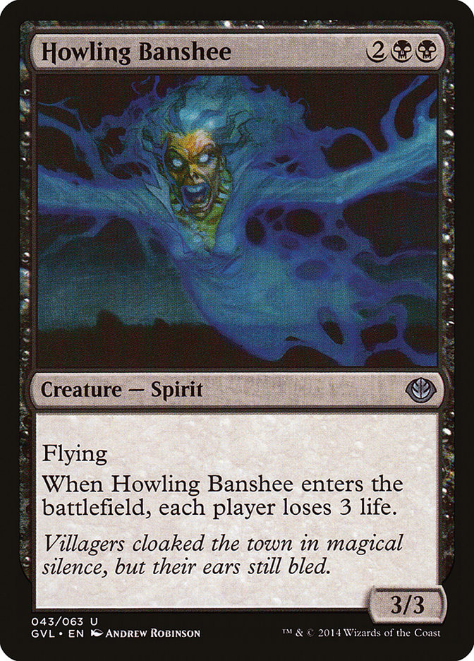 Howling Banshee (Garruk vs. Liliana) [Duel Decks Anthology] | Card Merchant Takapuna