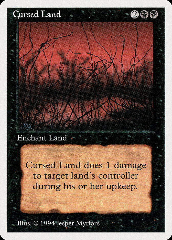 Cursed Land [Summer Magic / Edgar] | Card Merchant Takapuna