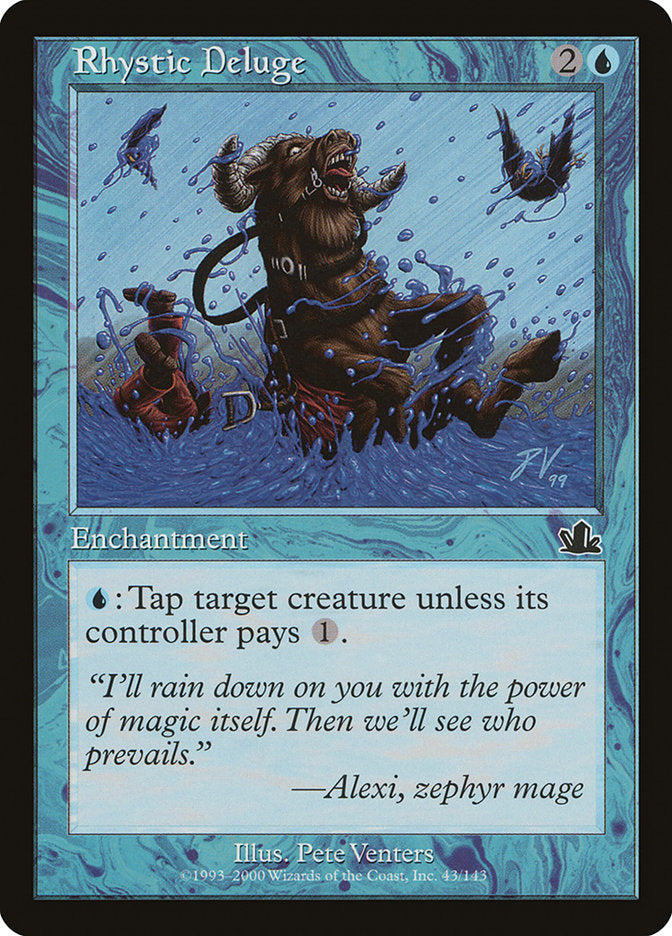 Rhystic Deluge [Prophecy] | Card Merchant Takapuna