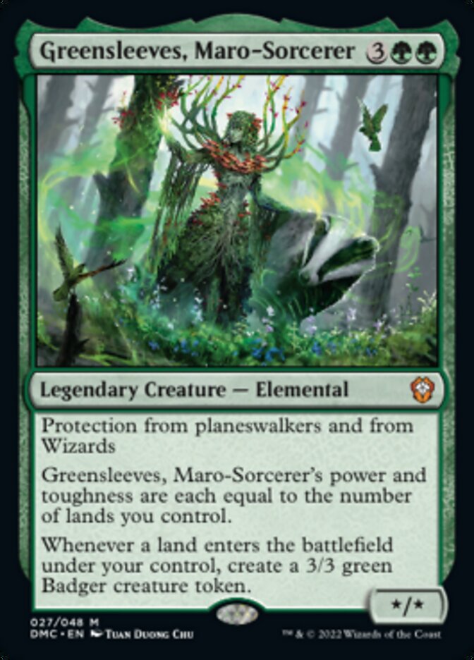 Greensleeves, Maro-Sorcerer [Dominaria United Commander] | Card Merchant Takapuna