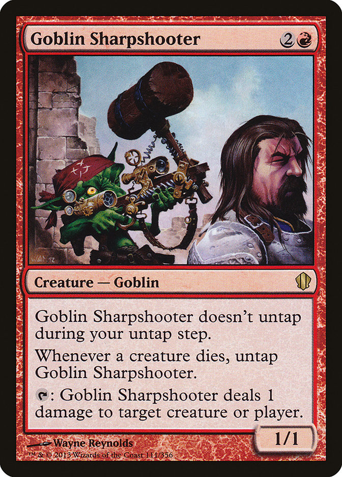 Goblin Sharpshooter [Commander 2013] | Card Merchant Takapuna