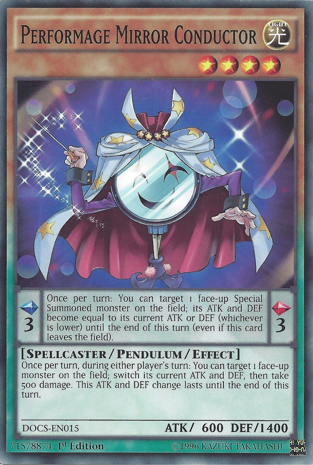 Performage Mirror Conductor [DOCS-EN015] Common | Card Merchant Takapuna