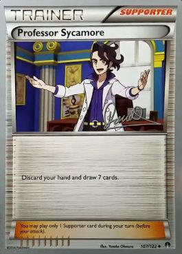 Professor Sycamore (107/122) (Infinite Force - Diego Cassiraga) [World Championships 2017] | Card Merchant Takapuna