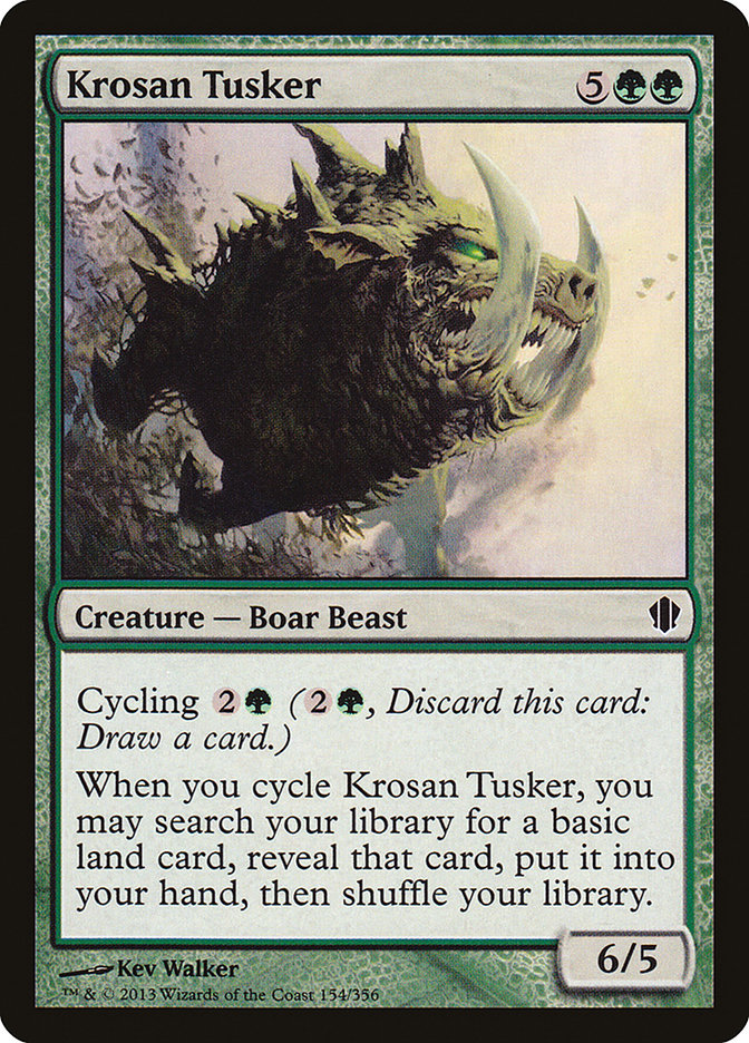 Krosan Tusker [Commander 2013] | Card Merchant Takapuna