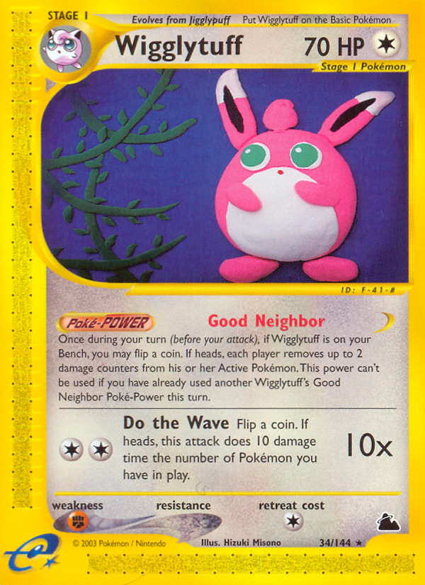 Wigglytuff (34/144) [Skyridge] | Card Merchant Takapuna