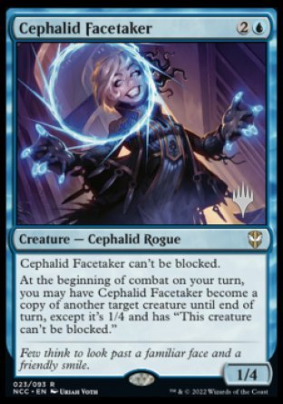 Cephalid Facetaker (Promo Pack) [Streets of New Capenna Commander Promos] | Card Merchant Takapuna