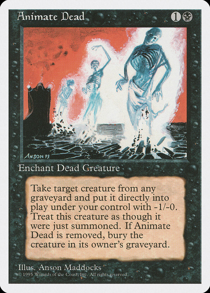 Animate Dead [Fourth Edition] | Card Merchant Takapuna