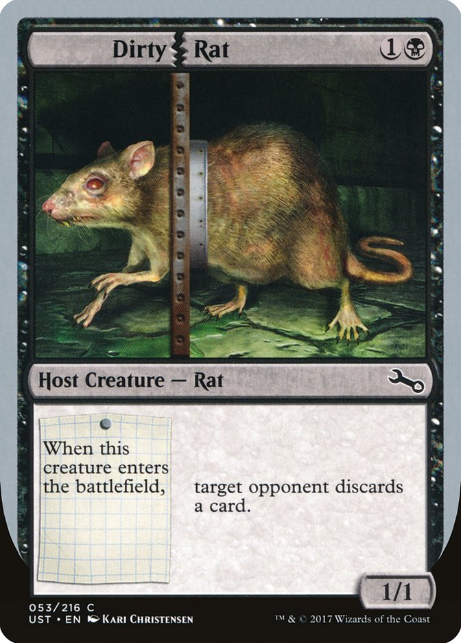 Dirty Rat [Unstable] | Card Merchant Takapuna