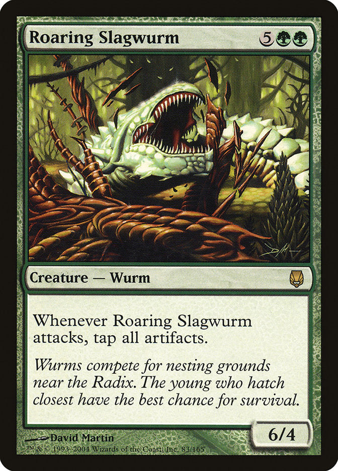 Roaring Slagwurm [Darksteel] | Card Merchant Takapuna