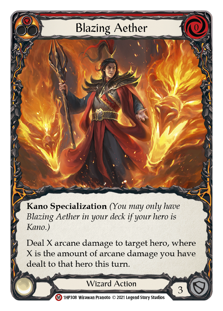 Blazing Aether [1HP308] (History Pack 1) | Card Merchant Takapuna