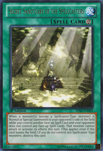 Secret Sanctuary of the Spellcasters [SHSP-EN095] Rare | Card Merchant Takapuna