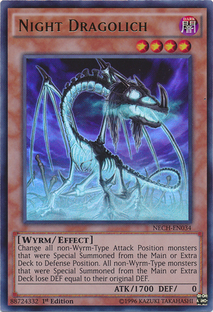 Night Dragolich [NECH-EN034] Ultra Rare | Card Merchant Takapuna