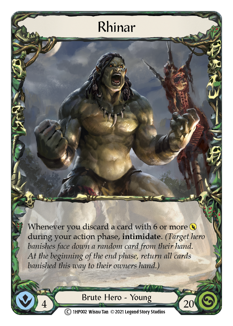 Rhinar [1HP002] (History Pack 1) | Card Merchant Takapuna